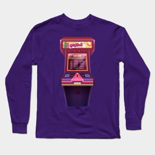 Dig Dug Arcade Game Long Sleeve T-Shirt